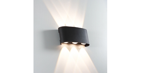 Архитектурный светильник Arte Lamp Bosto A3122AL-6BK