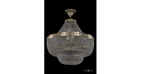 Люстра на штанге Bohemia Ivele Crystal 19091/H1/60IV G