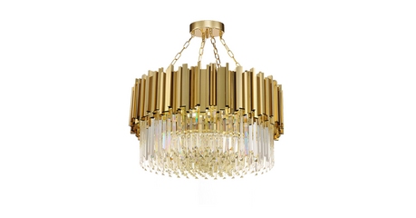 Подвесная люстра Delight Collection Barclay 8005P/600 gold