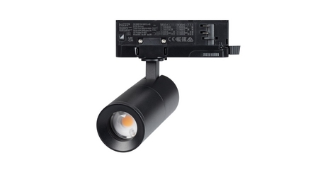 Трековый трехфазный светильник Arlight LGD-ARTEMIS-TRACK-4TR-R55-12W Day4000 (BK, 8-80 deg, 230V, DALI) 057691