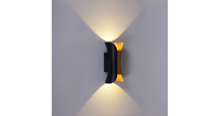 Архитектурный светильник Reluce 86852-9.2-002KT LED2*5W BK+GD