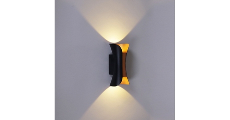 Архитектурный светильник Reluce 86852-9.2-002KT LED2*5W BK+GD