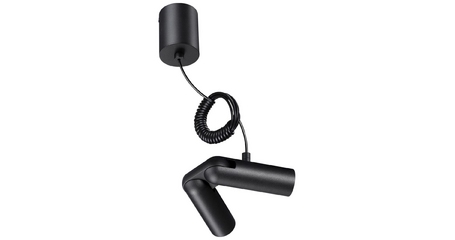 База накладная для ввода питания с гибким угловым соединителем «L» и проводом-подвесом (длина провода – 2м) Novotech Konst Glat 359387