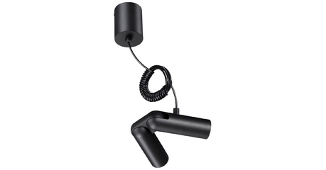 База накладная для ввода питания с гибким угловым соединителем «L» и проводом-подвесом (длина провода – 2м) Novotech Konst Glat 359387