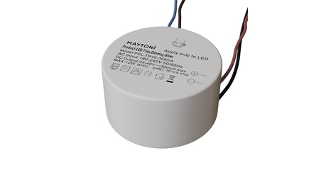 Блок питания Maytoni 12Вт DC23-40В IP54 Triac PSL-TR40-300mA