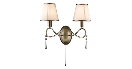 Бра Arte Lamp Logico A1035AP-2AB