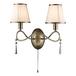 Бра Arte Lamp Logico A1035AP-2AB