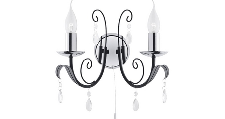 Бра Arte Lamp Romana A1742AP-2BK
