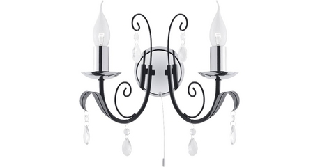 Бра Arte Lamp Romana A1742AP-2BK