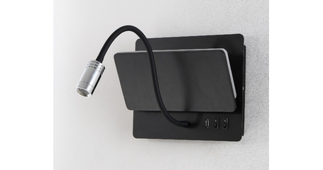 Бра Crystal Lux DUO AP9W LED BL