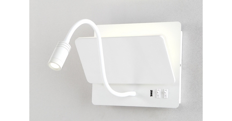 Бра Crystal Lux DUO AP9W LED WH