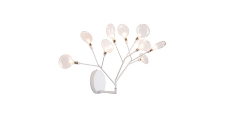 Бра Crystal Lux Evita AP9 White/Transparent