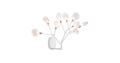 Бра Crystal Lux Evita AP9 White/Transparent