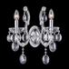 Бра Crystal Lux Hollywood AP2 Chrome