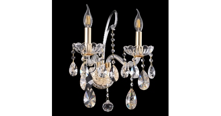 Бра Crystal Lux MONICA AP2 GOLD