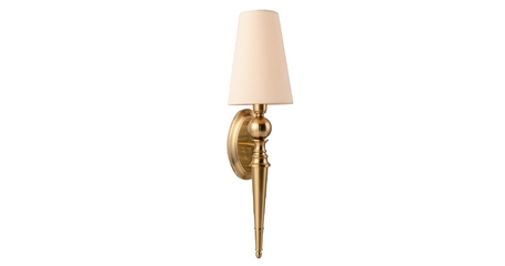 Бра Crystal Lux PER AP1 BRASS/BEIGE