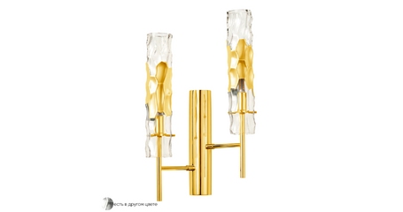 Бра Crystal Lux PRIMAVERA AP2 GOLD