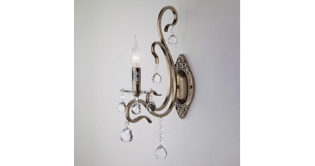 Бра Eurosvet 12505/1 античная бронза Strotskis