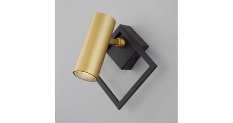 Бра Eurosvet 20091/1 LED черный/ золото