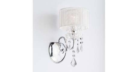 Бра Eurosvet 2045/1 хром/белый