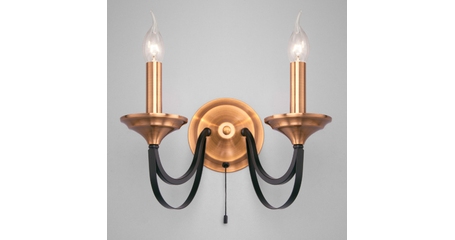 Бра Eurosvet 60098/2 черный