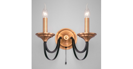 Бра Eurosvet 60098/2 черный