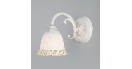 Бра Eurosvet 60107/1 белый с золотом