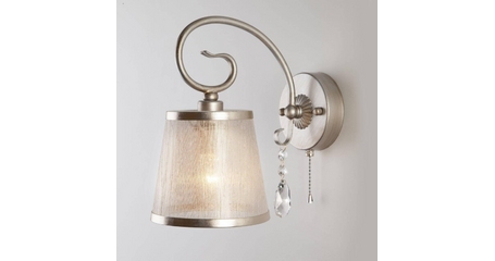 Бра Eurosvet Liona 60065/1 серебро