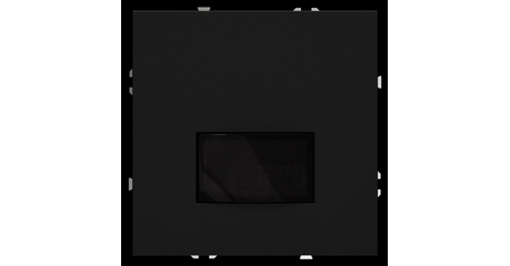 Датчик движения встраиваемый VOLTUM S70 VLS070508 (черный матовый)