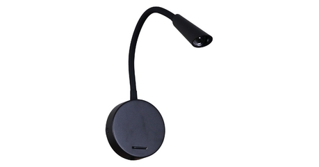 Гибкое бра Reluce 86204-9.2-001MN LED5W BK