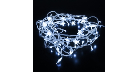 Гирлянда бахрома Eurosvet 100-002 белый 1,8*0,5м IP20