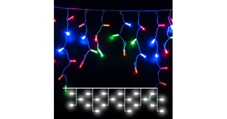 Гирлянда Eurosvet 100-101 100-101 мульти 3*0,6м IP65 a060408
