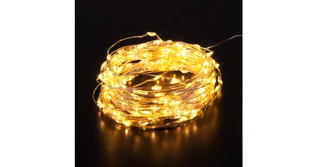 Гирлянда Eurosvet 400-009 400-009 теплый белый 10 м IP20 a060413
