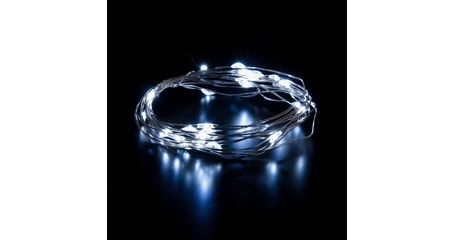 Гирлянда нить Eurosvet 400-006 белый 3м IP20