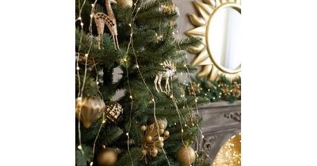 Гирлянда занавес Eurosvet 200-004 теплый белый 2*3м IP20