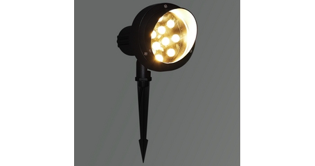 Грунтовый светильник Reluce 09401-0.7-001U LED12W BK+WW