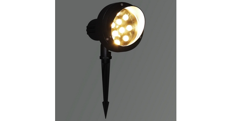 Грунтовый светильник Reluce 09401-0.7-001U LED12W BK+WW