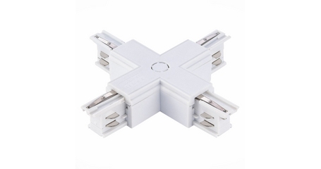 Х-образный токоподвод для трехфазного шинопровода ST Luce Trace ST030.509.17