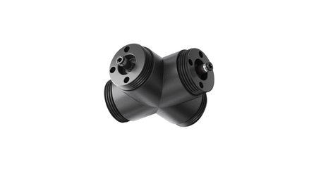 Х-образный вертикальный коннектор без ввода питания Maytoni Shelf CA017TX-B