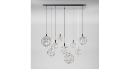 Каскадная люстра Eurosvet Gemini 90353/9 хром a069039