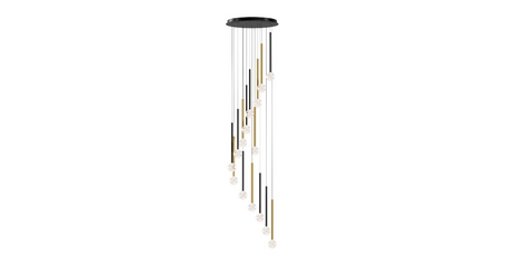 Каскадная люстра Maytoni Bubble dream MOD383PL-L40BBS3K