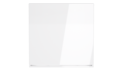 Клавиша для выключателя/переключателя одноклавишного с подсветкой Voltum S70 (белый глянцевый) VLS000201