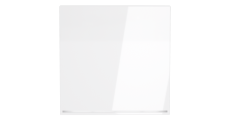 Клавиша для выключателя/переключателя одноклавишного с подсветкой Voltum S70 (белый глянцевый) VLS000201