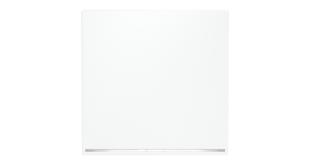 Клавиша для выключателя/переключателя одноклавишного с подсветкой Voltum S70 (белый матовый) VLS000202