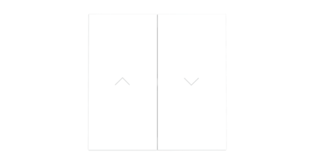 Клавиши для выключателя жалюзи Voltum S70 (белый матовый) VLS002502