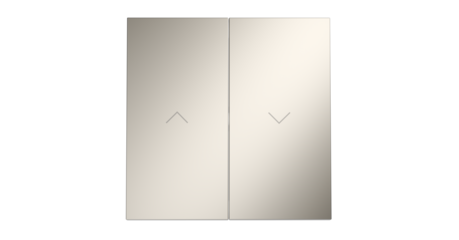 Клавиши для выключателя жалюзи Voltum S70 (кашемир) VLS002503