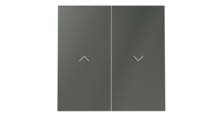 Клавиши для выключателя жалюзи Voltum S70 (титан) VLS002506