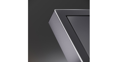Клавиши для выключателя/переключателя двухклавишного S70 Metal (антрацит) Voltum VLSM000312
