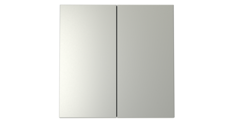 Клавиши для выключателя/переключателя двухклавишного Voltum S70 (сталь) VLS000305