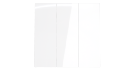 Клавиши для выключателя/переключателя трехклавишного Voltum S70 (белый глянцевый) VLS000501